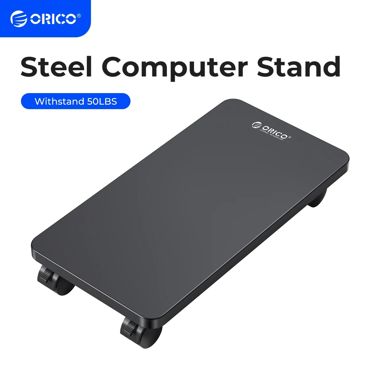 ORICO Steel Mobile CPU Stand Computer Tower Stand