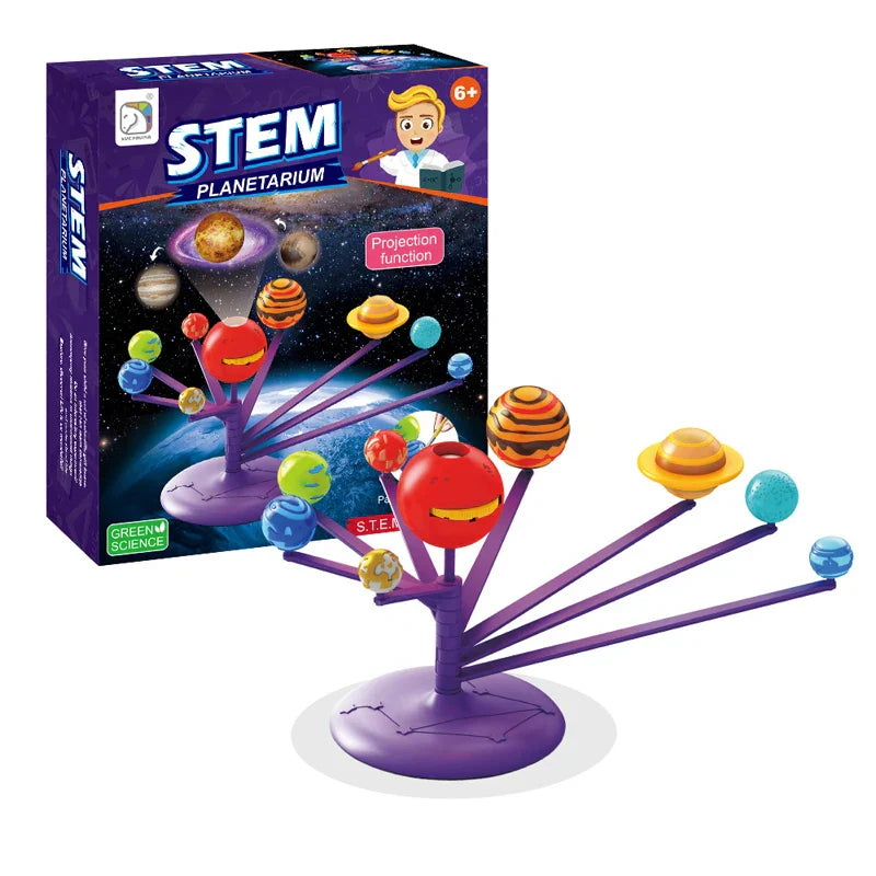 Solar System Projector Kids Toy STEM Technology Gadget