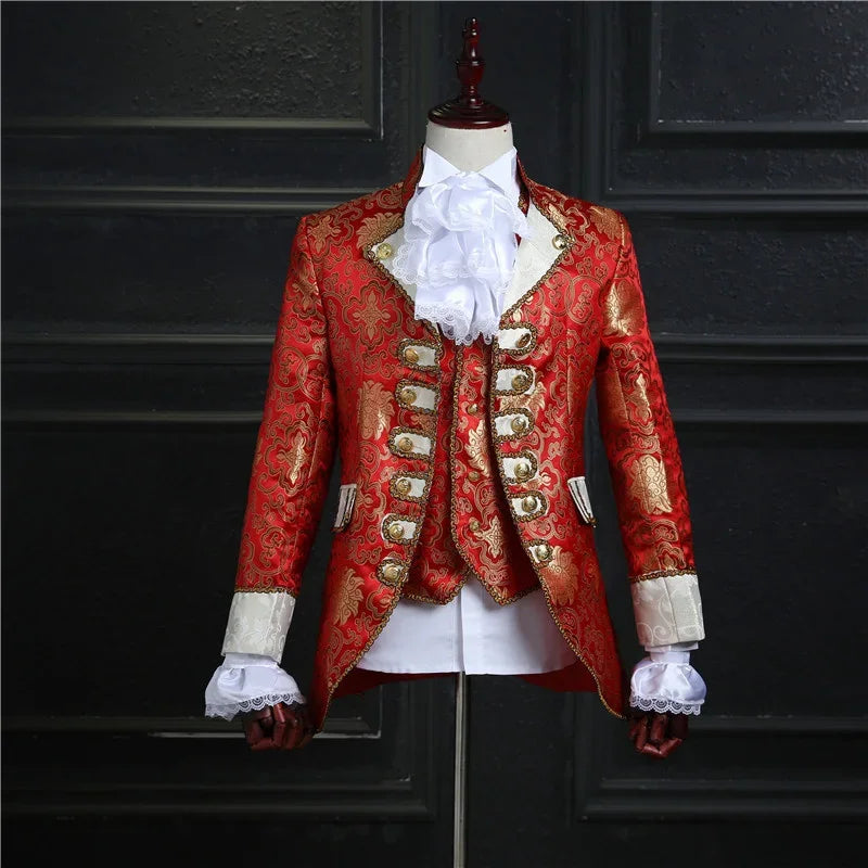 European style palace uniform princes mens clothing South