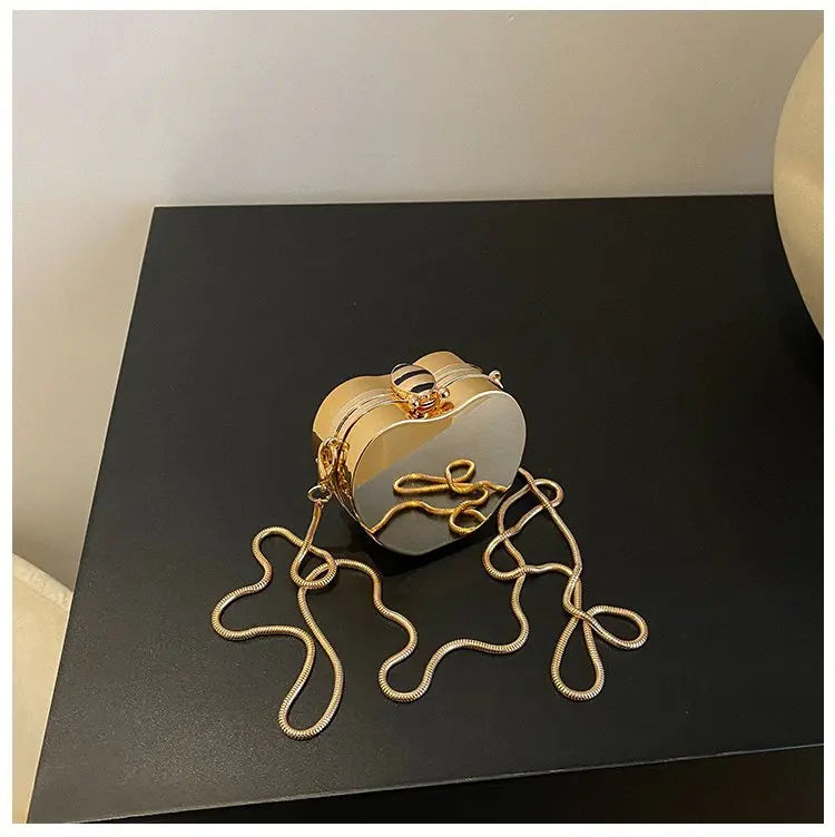 2023 New Handheld Mini Metal Box Bag Love