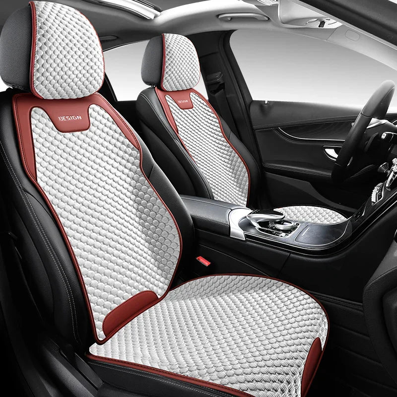 Ice silk car cushion ventilation four seasons universal