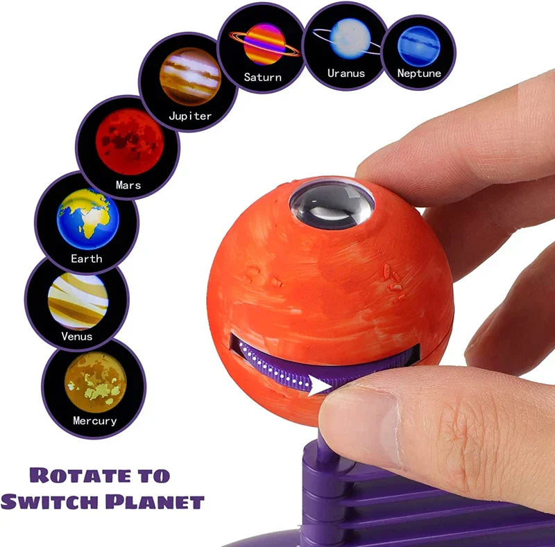 Solar System Projector Kids Toy STEM Technology Gadget