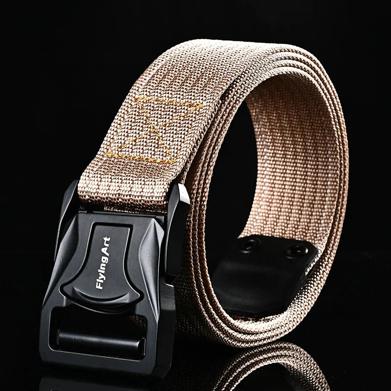 Men's Belt Army Style Combat Belts Quick Release