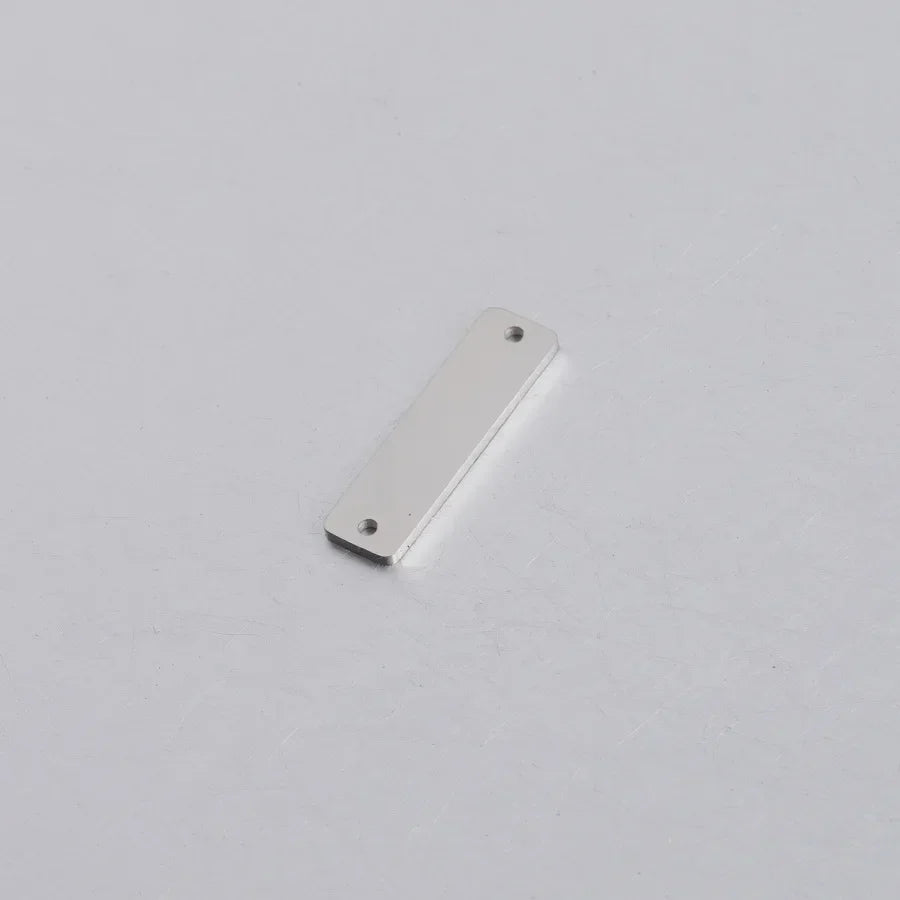 6*22mm Custom Clothing Metal Tag Bag Metal Tag