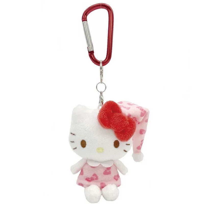 Kawaii Sanrio Plush Pajamas Keychain Hello Kitty Kuromi