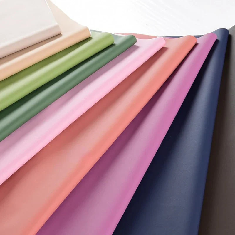 Knitted PU Leather Fabric Matte Finish Four Sided