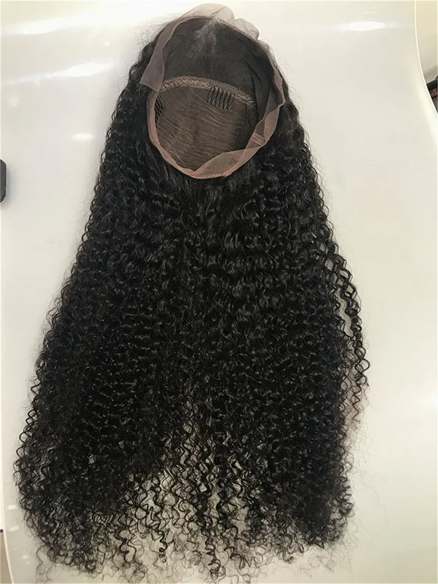 13x4 Deep Wave Hd Lace Frontal Curly Human