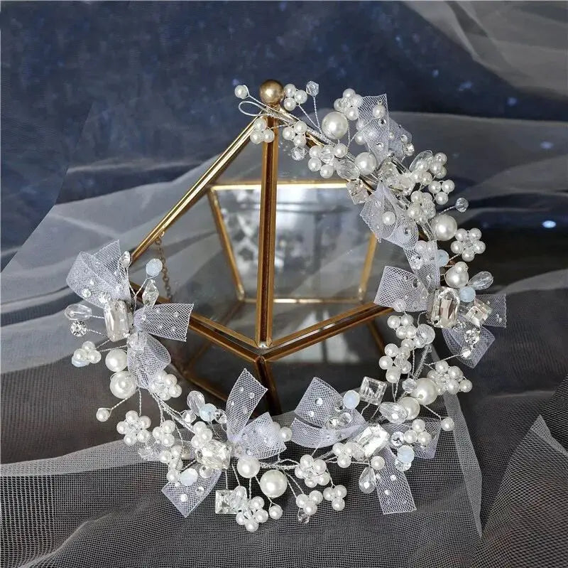 Tiaras Earring Sets Wedding Hair Accessories For Women