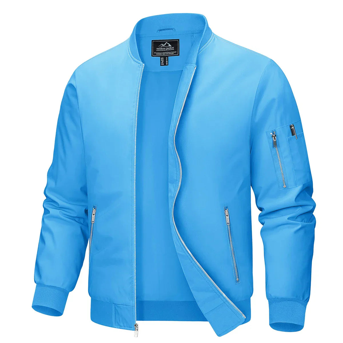 MAGCOMSEN Men's Lightweight Casual Jackets Spring Autumn Windbreaker