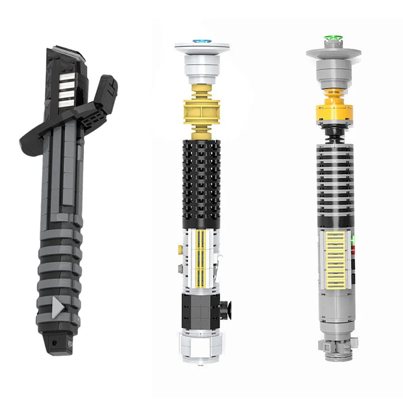 BuildMoc Darksaber Lightsabers Sword Building Blocks Set Dueling