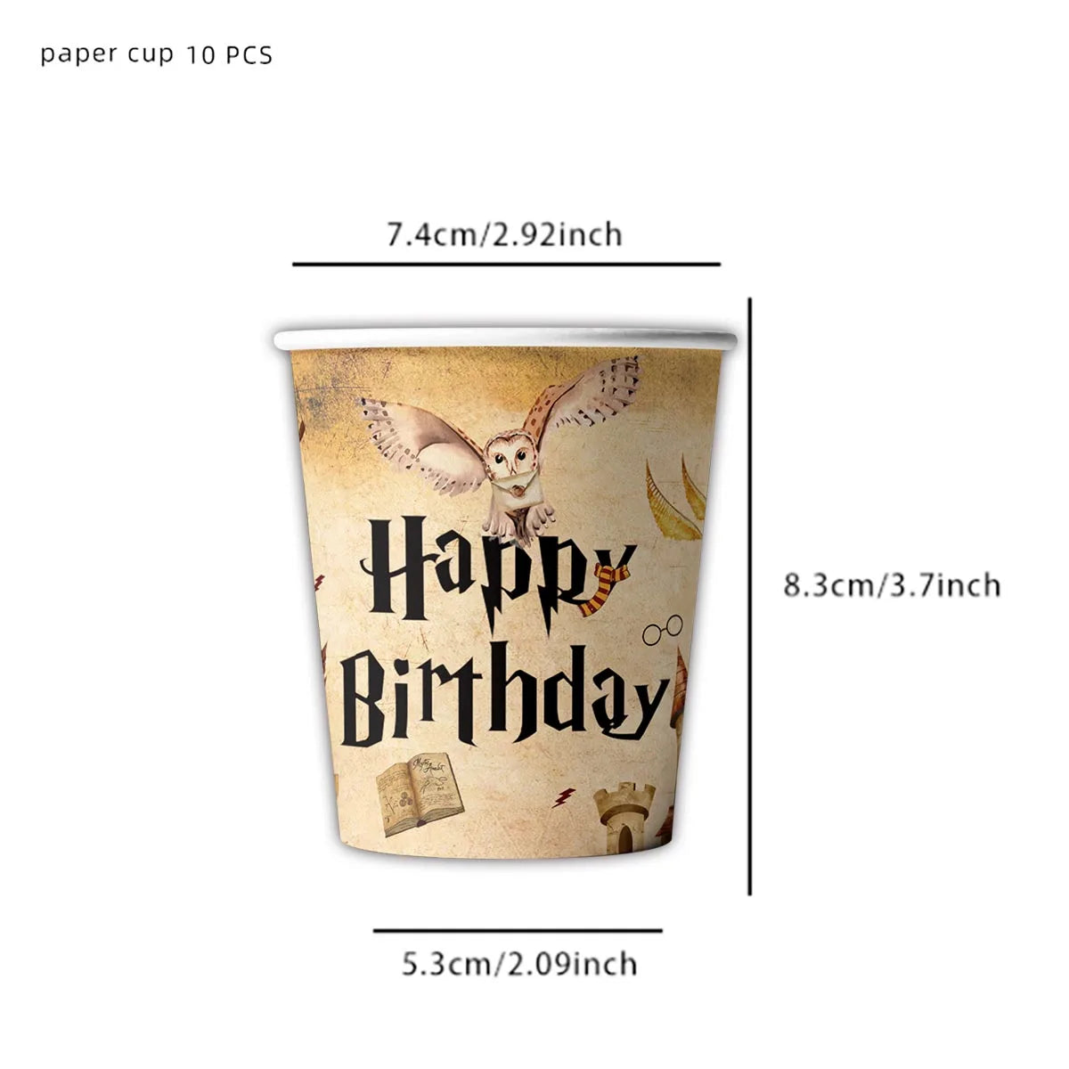 Academy Magic Harries Birthday Party Decorations Disposable Tableware