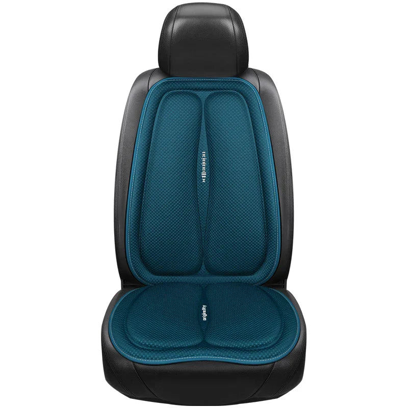 Universal Car Seat Covers Front Back Blue Cushion