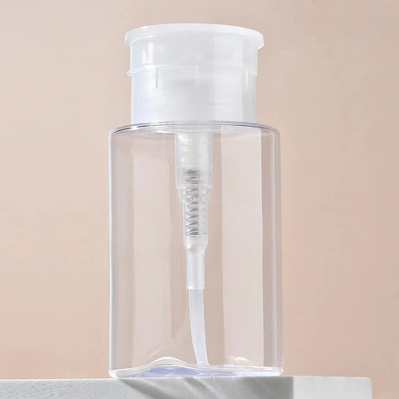 1pcs Press Pumping Bottle Refillable Dispenser Bottles Multi-use