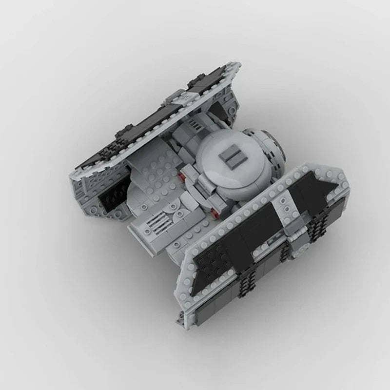 NEW 453Pcs MOC Spaceship TIE/ad Advanced x1 Vader's