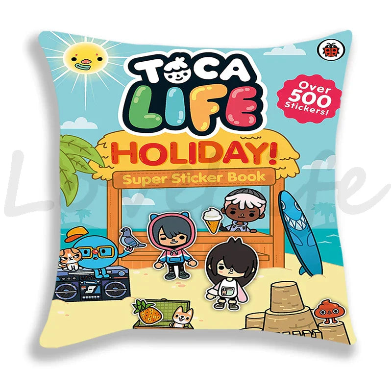 Toca Life World Pillow Case Home Decorative Toca