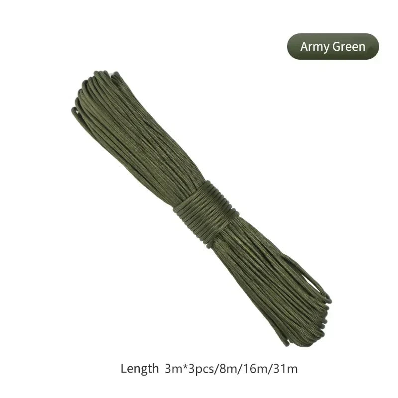 7 Cores 550 Paracord Cord 5 8 16