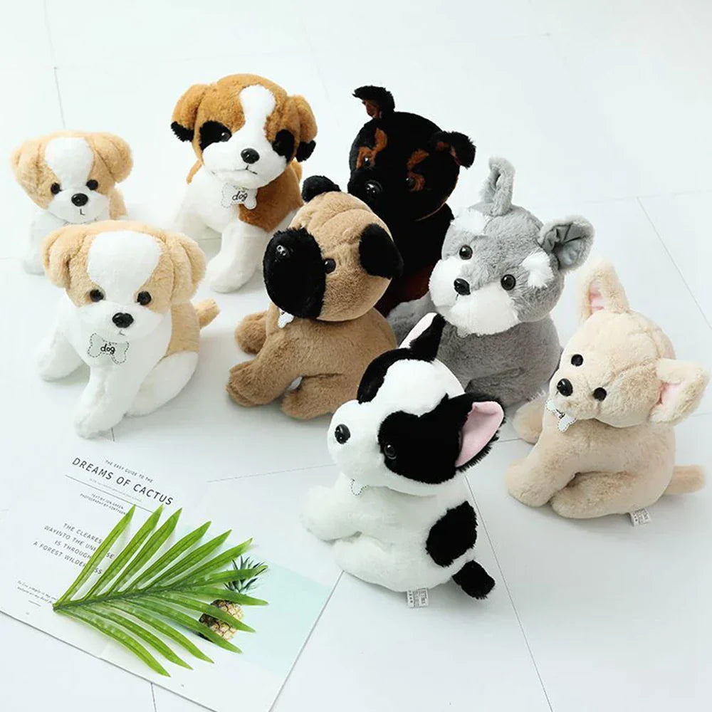 Cute Simulation Of Many Kinds Of Dog Plush
