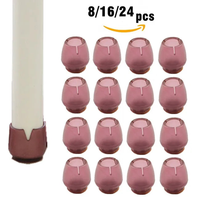 Non-Slip Sofa Chair Table Feet Pads Furniture Leg