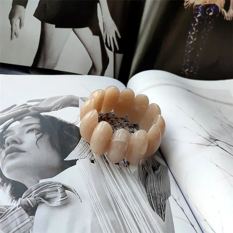UJBOX Amazing Designer Women Wrist Jewelry Accessories Acrylic