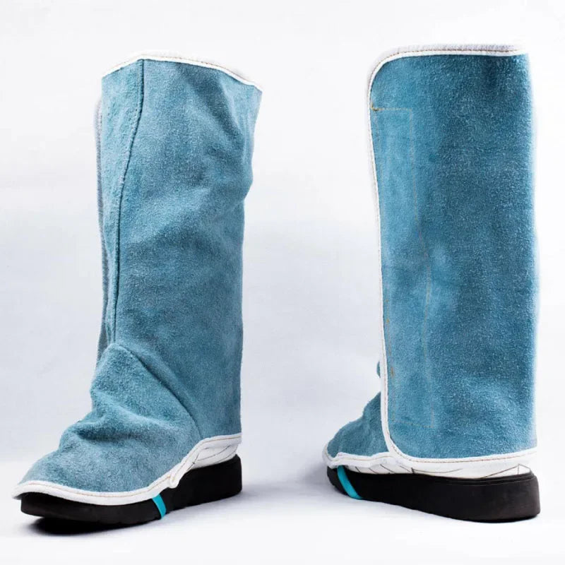 Workplace Welding Leather Long Shoes Boots Leather Welding
