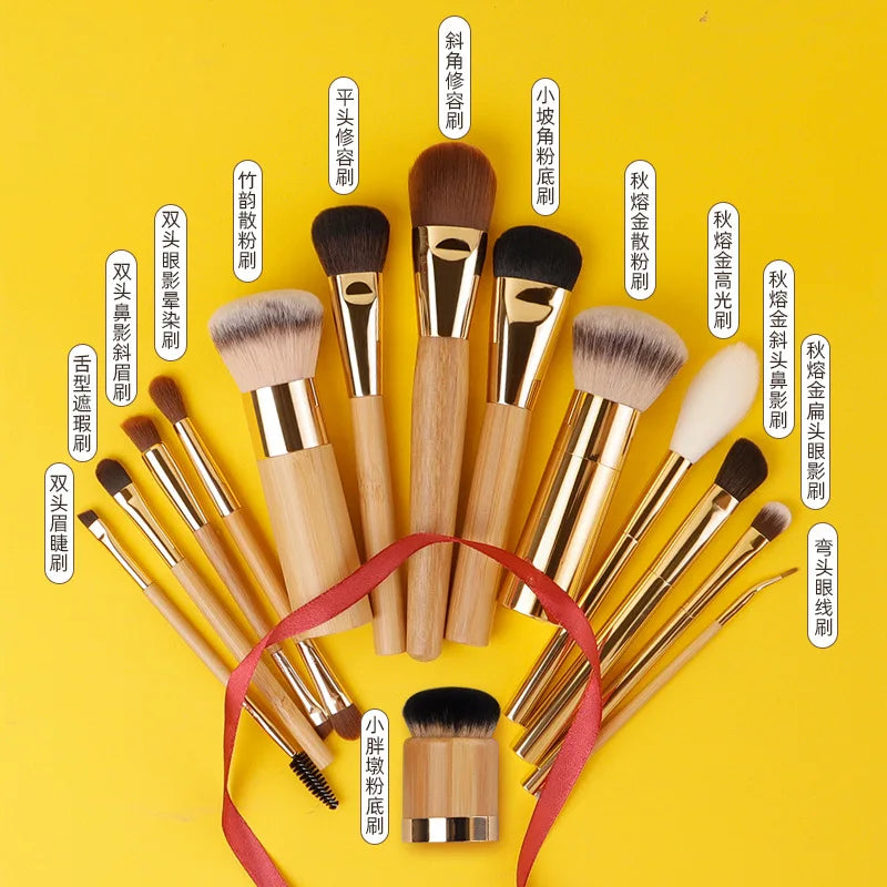 T-ARTE Makeup Brushes Powder Foundation Blusher Eyeshadow Brushes