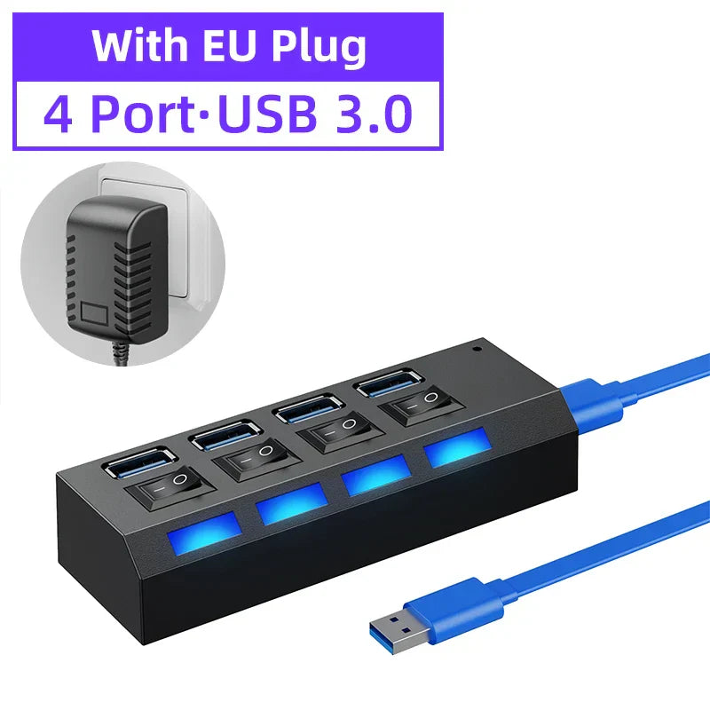 Usb Hub 3 0 Hub USB 3.0 Adapter