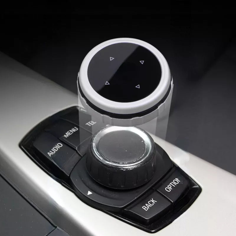 Car Styling Multimedia Buttons Cover IDrive Stickers