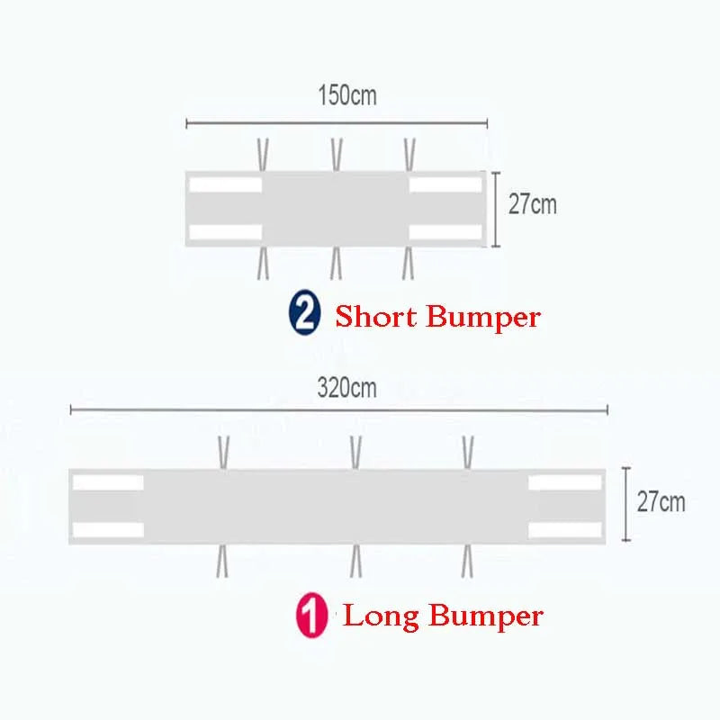 2Pcs/Set Baby Mesh Crib Bumper Liner Breathable Summer