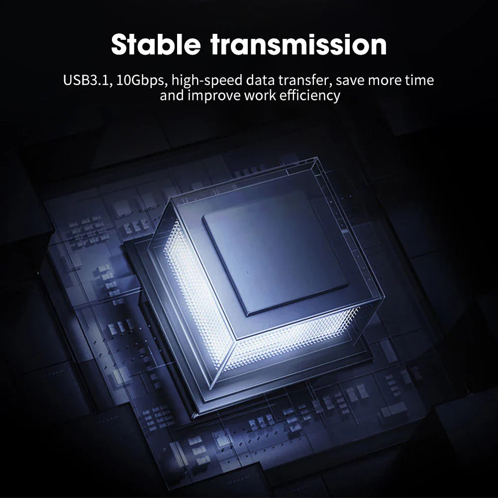 OTG 10Gbps USB Adapter 3.25A Data Transfer Connector
