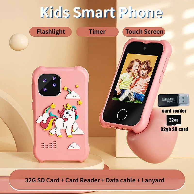 Children Camera Kids Smart Phone Toys Video Camera