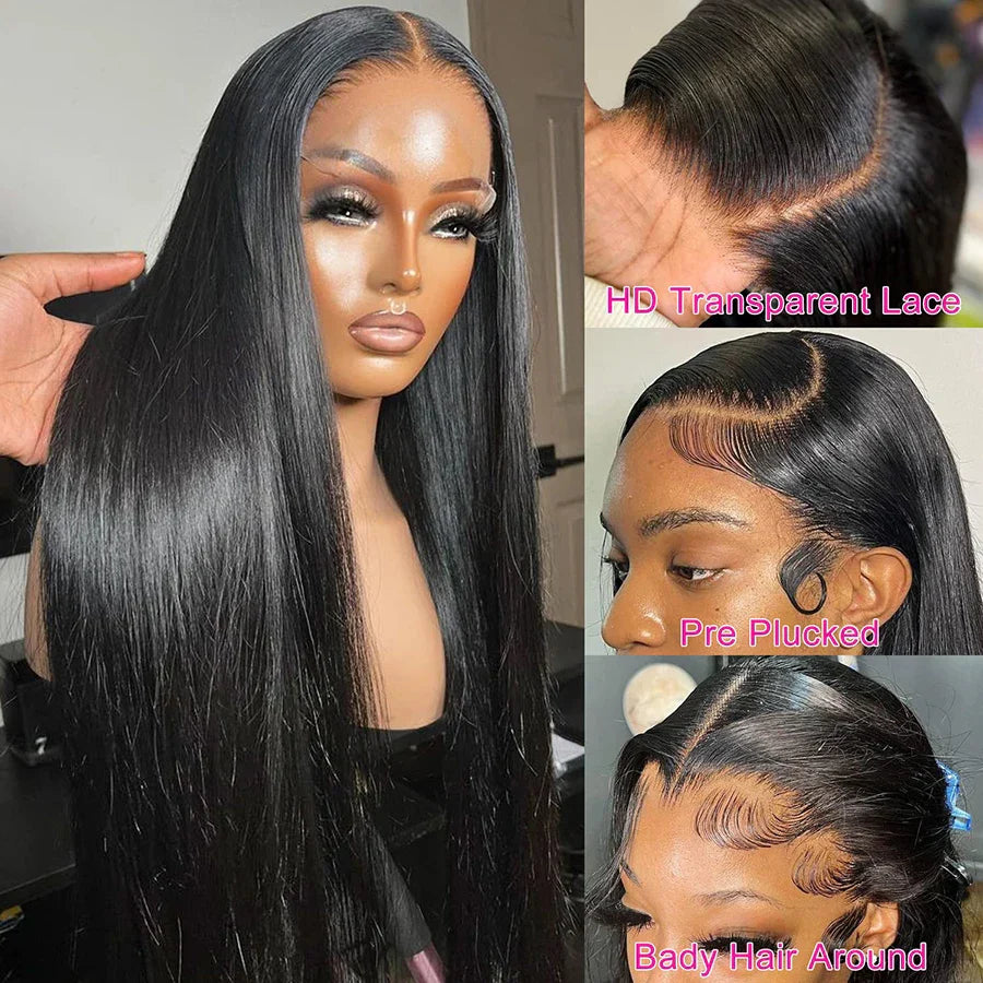 13x6 Lace Frontal Wig HD Transparent Lace Front