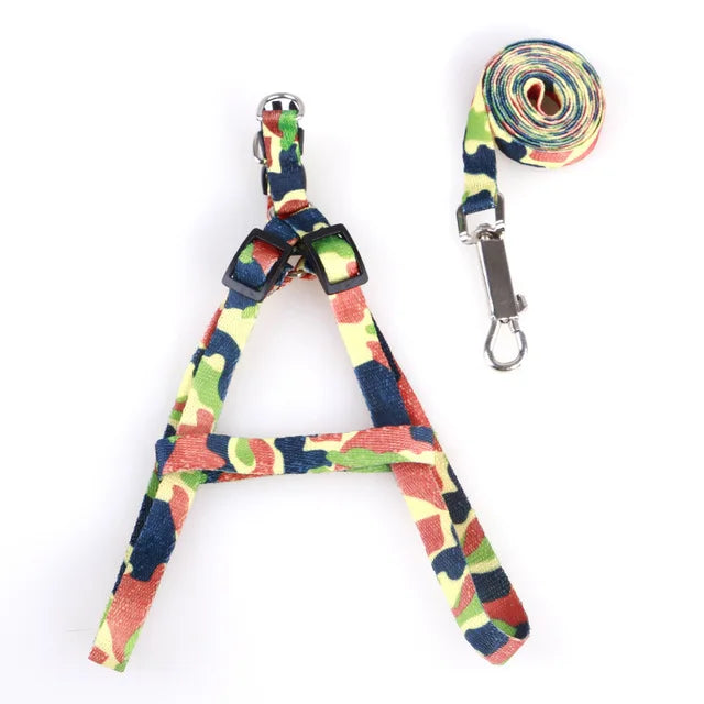 Nylon Dog Pet Puppy Cat Adjustable Harness with