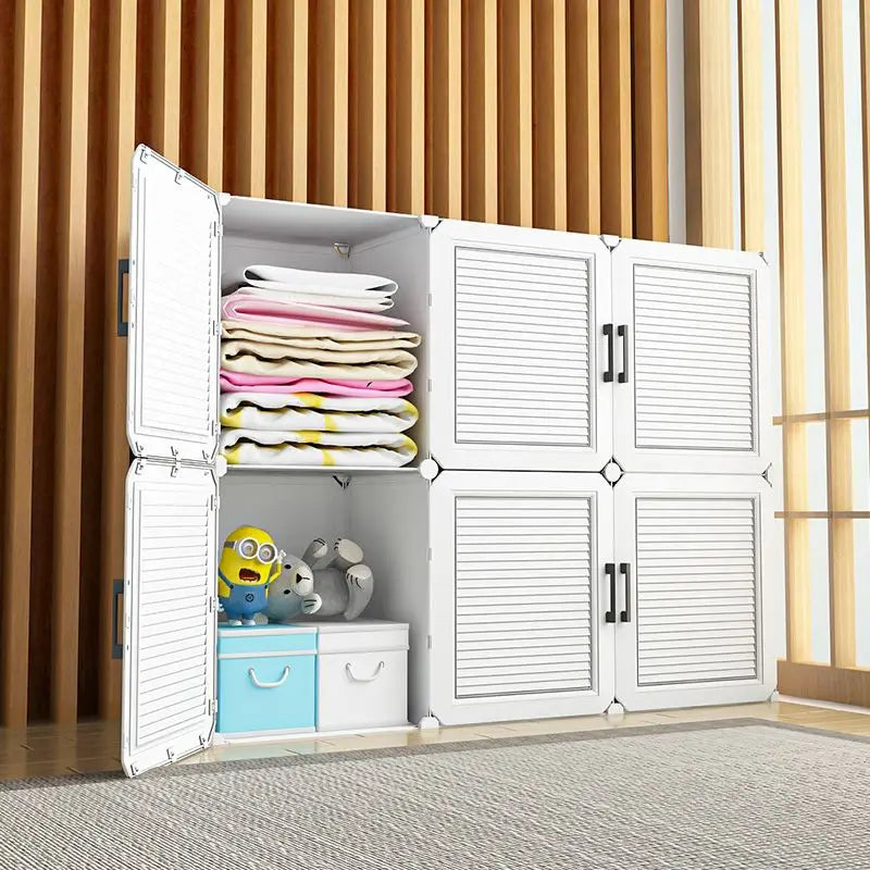 Large Size Clothes Folding Cabinets Splice Storage Toy