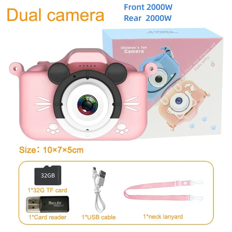 Child Camera Toy 1080P HD Screen Outdoor Toys