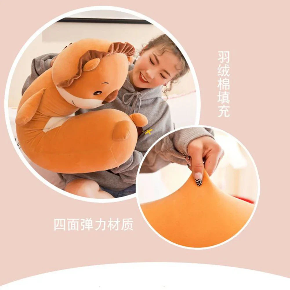 50cm Cute Rabbit Pillow Plush Toy Lion Monkey