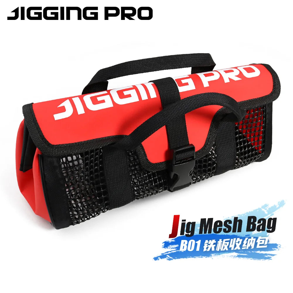 JIGGINGPRO Metal Jig Bag Saltwater Fishing Tackle Fishing