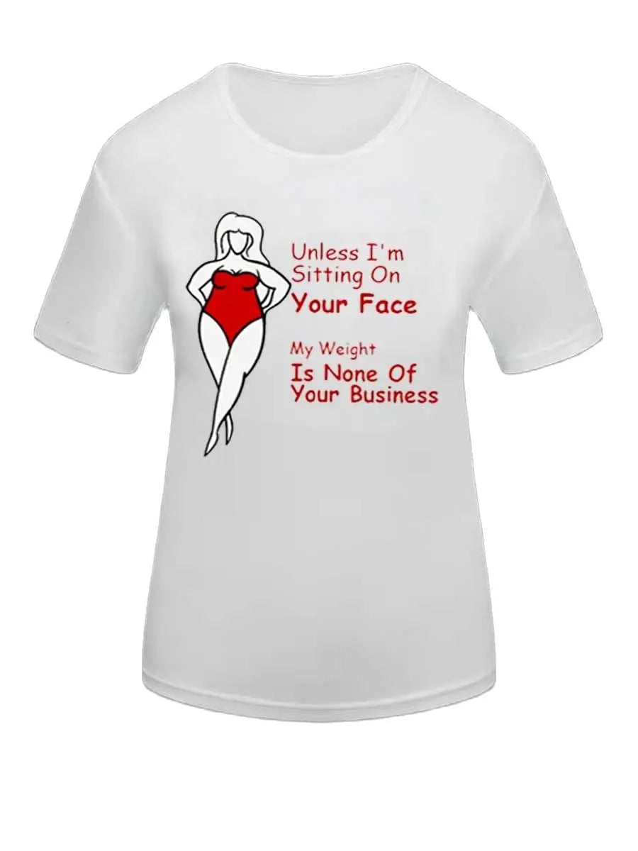 LW Plus Size summer Women Lady Oversized Tshirt