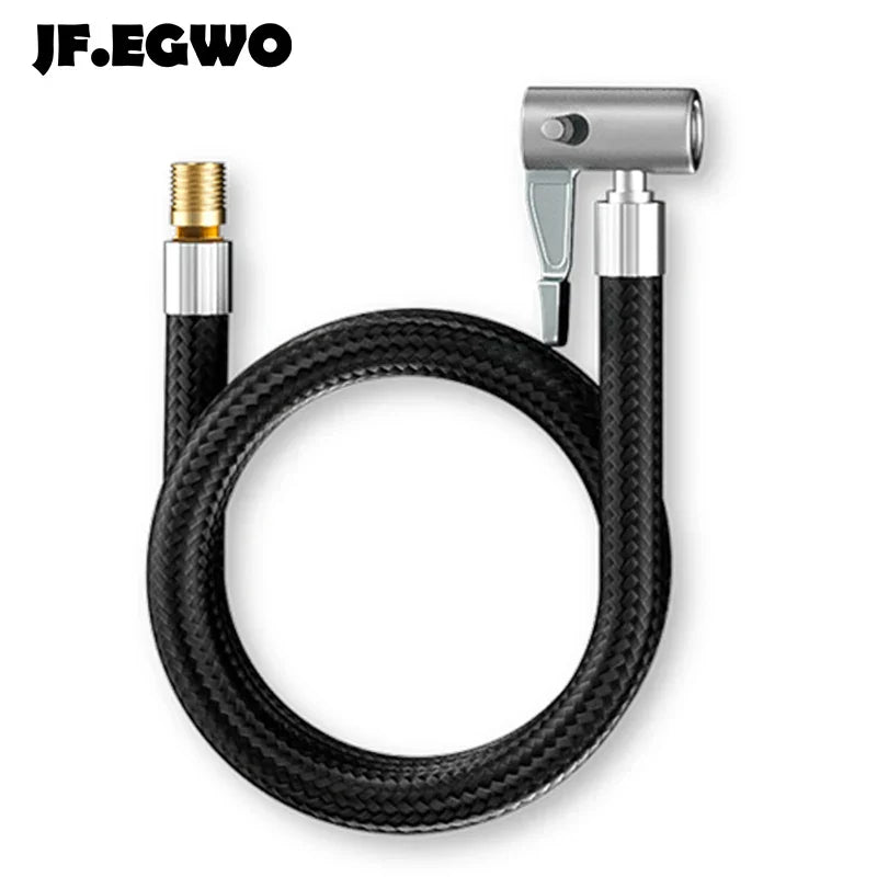 JF.EGWO Car Tire Inflator Hose Inflatable Air Pump