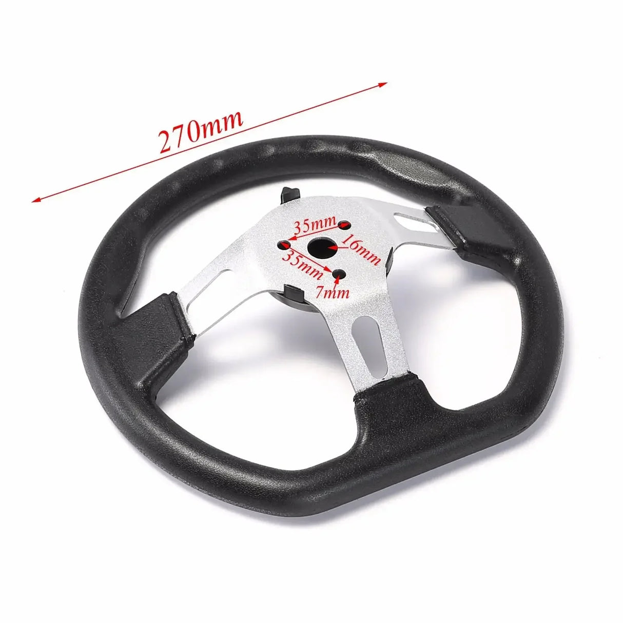 Front Drive Swingarm Kit Go Kart Steering Wheel Gear Rack Shaft Drive Half Axle Assembly for Electric ATV Golf Cart Snowmobile