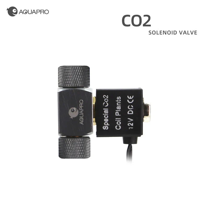 AQUAPRO CO2 Solenoid Valve 12V Pressure Regulator Aquatic