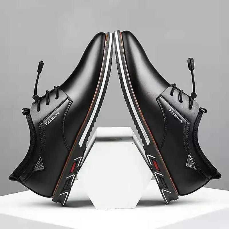2021British Casual Single Shoes Leather Shoes Formal Shoes