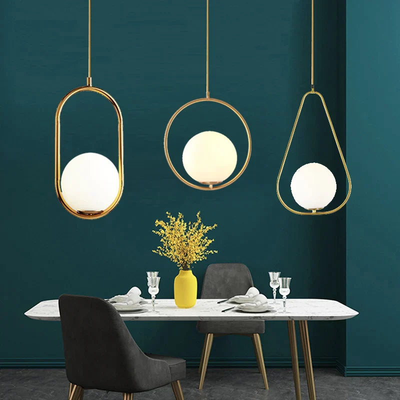 XCLuuHY Modern Pendant Light Nordic Minimalist Hanging Lamp