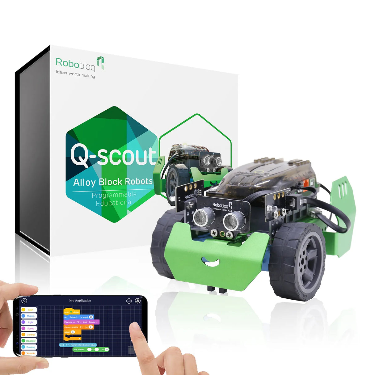 Robobloq Q-Scout STEM Kits For Kids Ages 8-12,