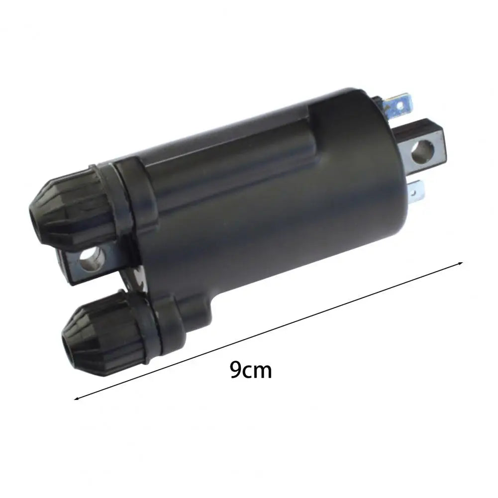 Ignition System Coil Excellent Conductivity Antiabrasion Black Motorcycle