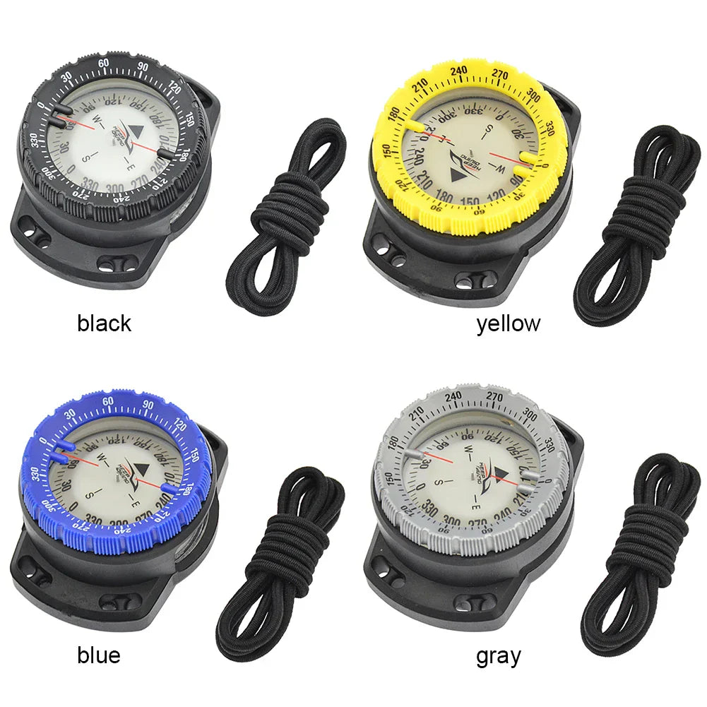 Multifunction Diving Compass Camping Climbing Hiking Mini Carabiner
