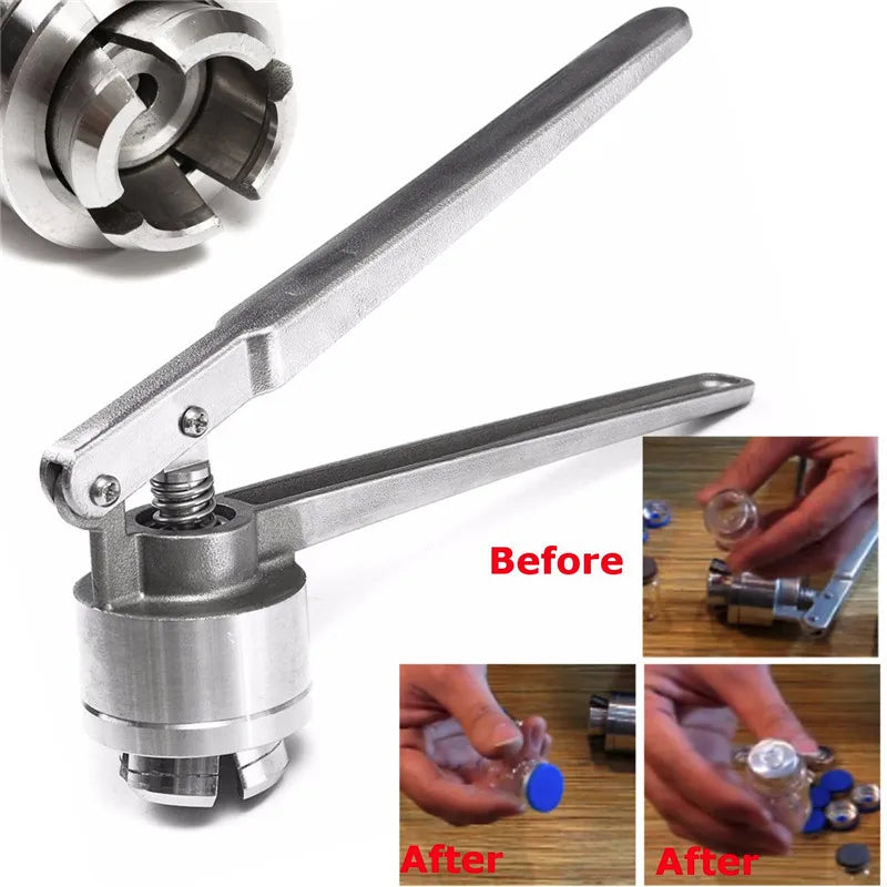 1pcs/stainless Steel Crimping Tool Manual Small Bottle Sealing
