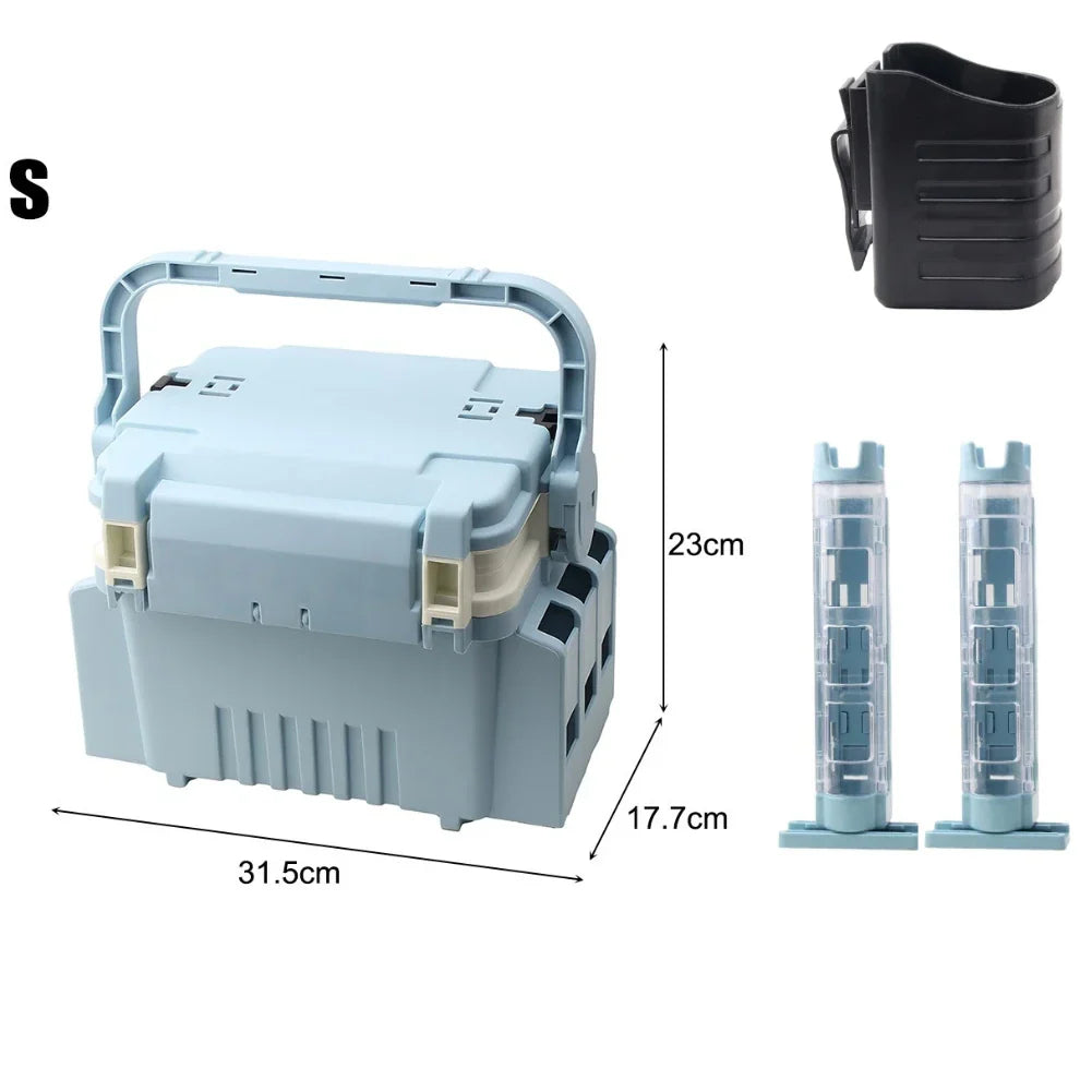 Large Capacity Fishing Tackle Box Multifunctional Fishing Lures