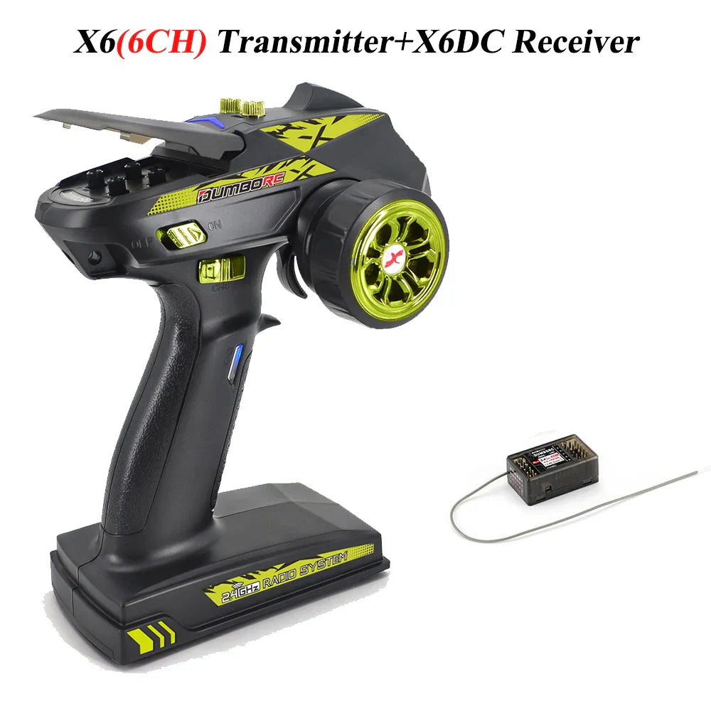 DUMBORC 6CH 2.4G X6 Transmitter Remote Control X6DC