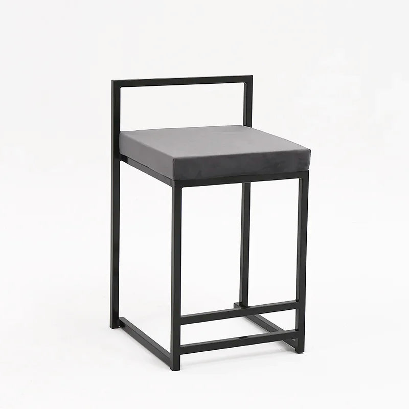 Reinforce Counter Bar Stool Metal Nordic Design European