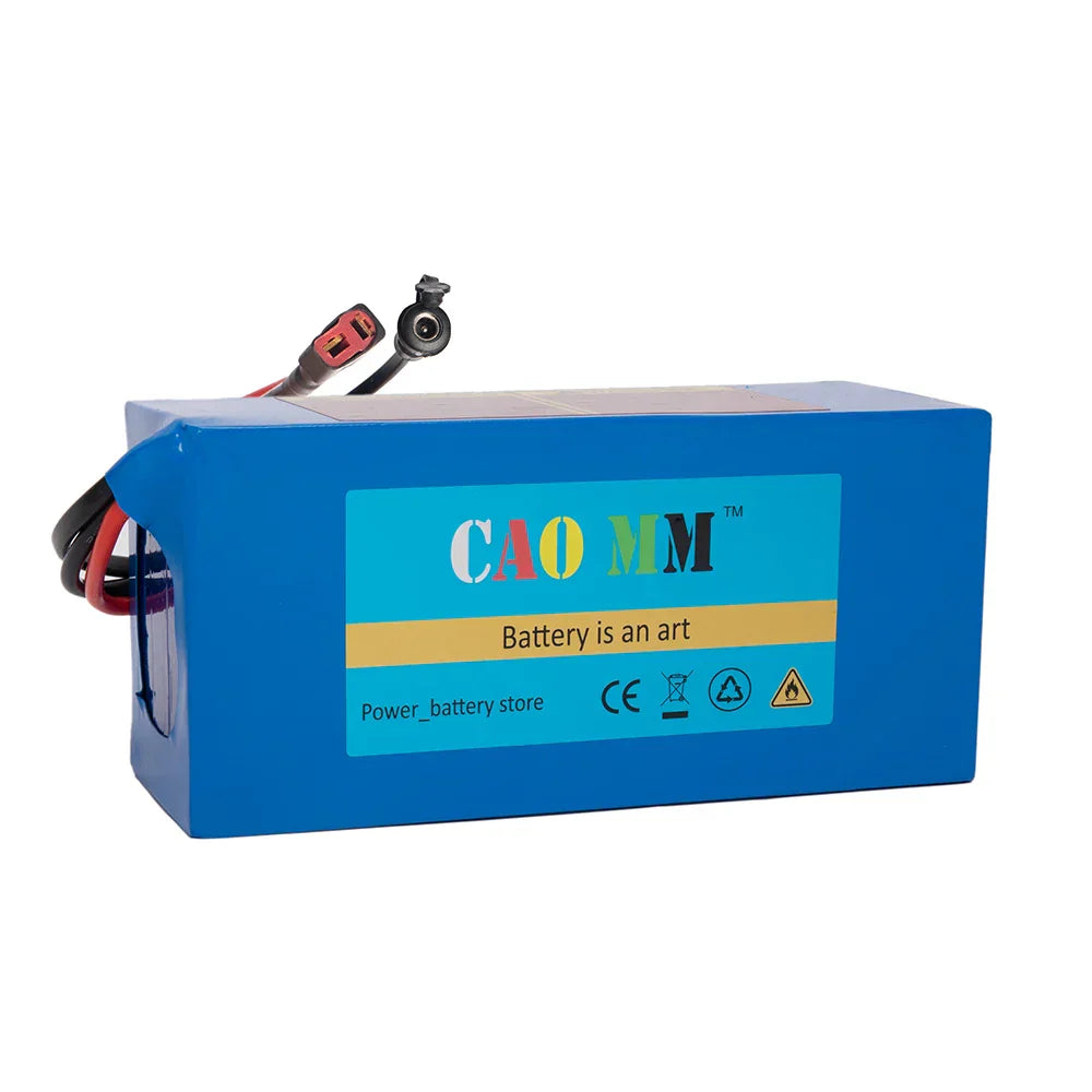 CaoMM 36V Electric Bike Battery with Charger BMS